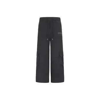 BIPOLAR Cargo Pants Unisex Black Khaki