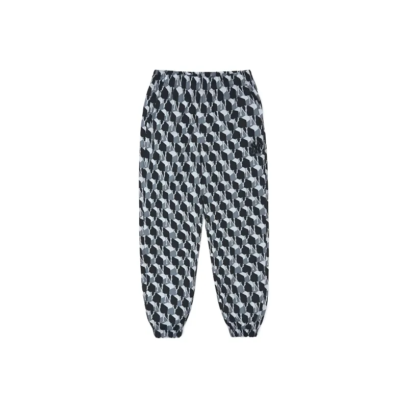 MLB Cube Monogram New York Yankees Casual Pants Unisex Black-0