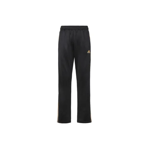 Adidas Casual Pants Men Black/Gold