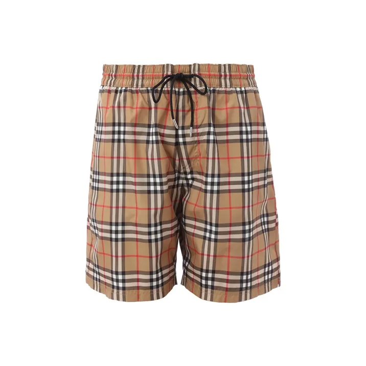 Burberry Casual Shorts Men's Khaki-0