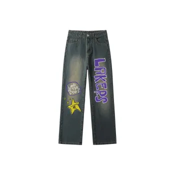 AFTER SCHOOL SPECIAL Jeans Unisex Vintage Blue