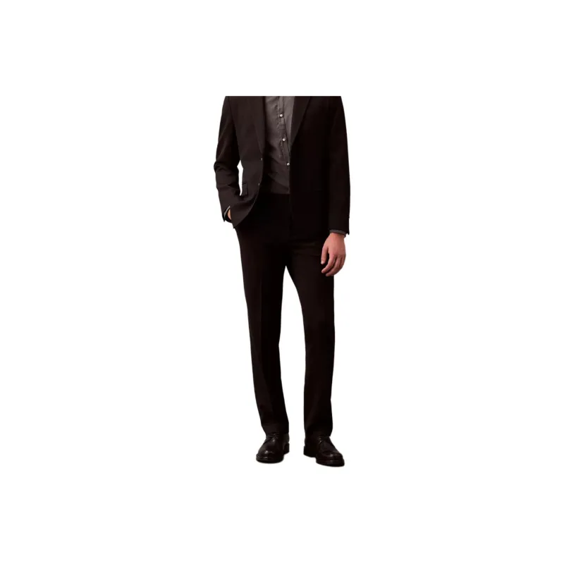 CALVIN KLEIN Suit Trouser Men's Charcoal Gray-0