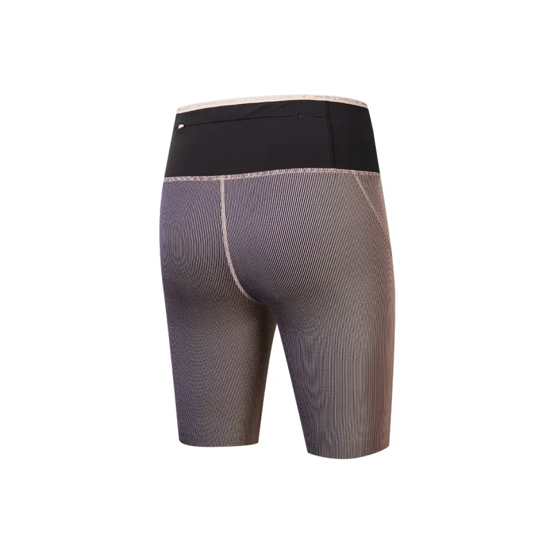 Saucony NATHAN BELL Collection Sports Shorts Unisex Black Pink Dazzling Color-1
