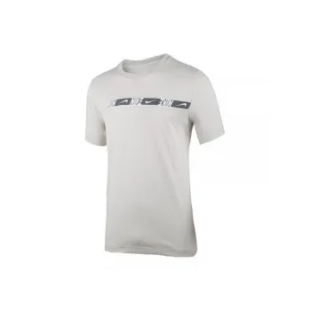 Nike Clothing T Shirts Men Light Gray