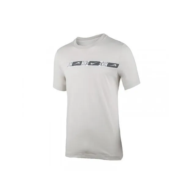 Nike Clothing T Shirts Men Light Gray-0
