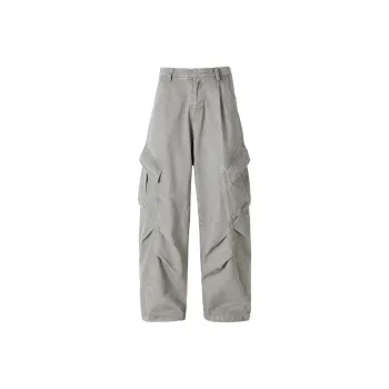 GTRG Casual Pants Unisex Smoke Gray