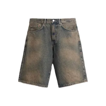ZARA Denim Shorts Men's Light Blue
