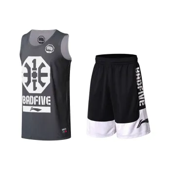 LiNing Casual Sportswear Men's Gray/Black