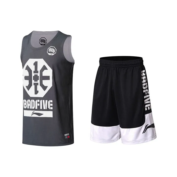 LiNing Casual Sportswear Men's Gray/Black-0