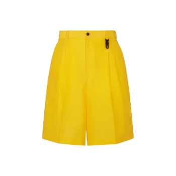 FENDI Casual Shorts Men Yellow