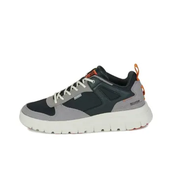 Palladium Anti Slip Wear Resistant Low Top Casual Shoes Men's Black Gray