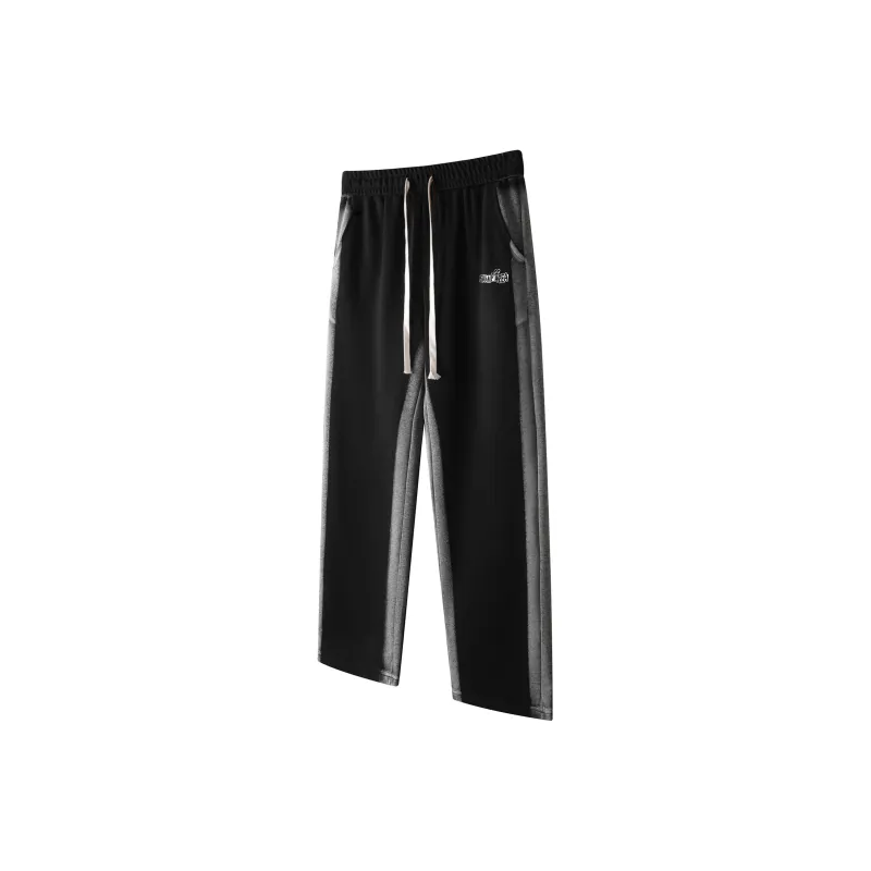 SWAMP AREA Casual Pants Unisex Black-0