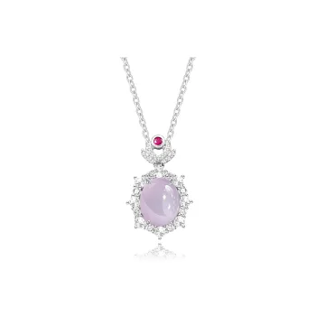 FUNNXI Natural Chalcedony Necklaces Women's