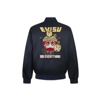 EVISU Jackets Men Navy Blue