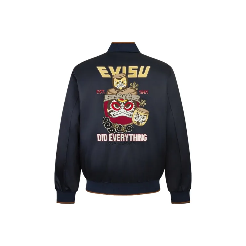 EVISU Jackets Men Navy Blue-0