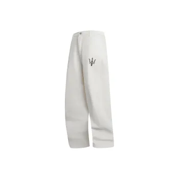 Maserati Jeans Unisex White