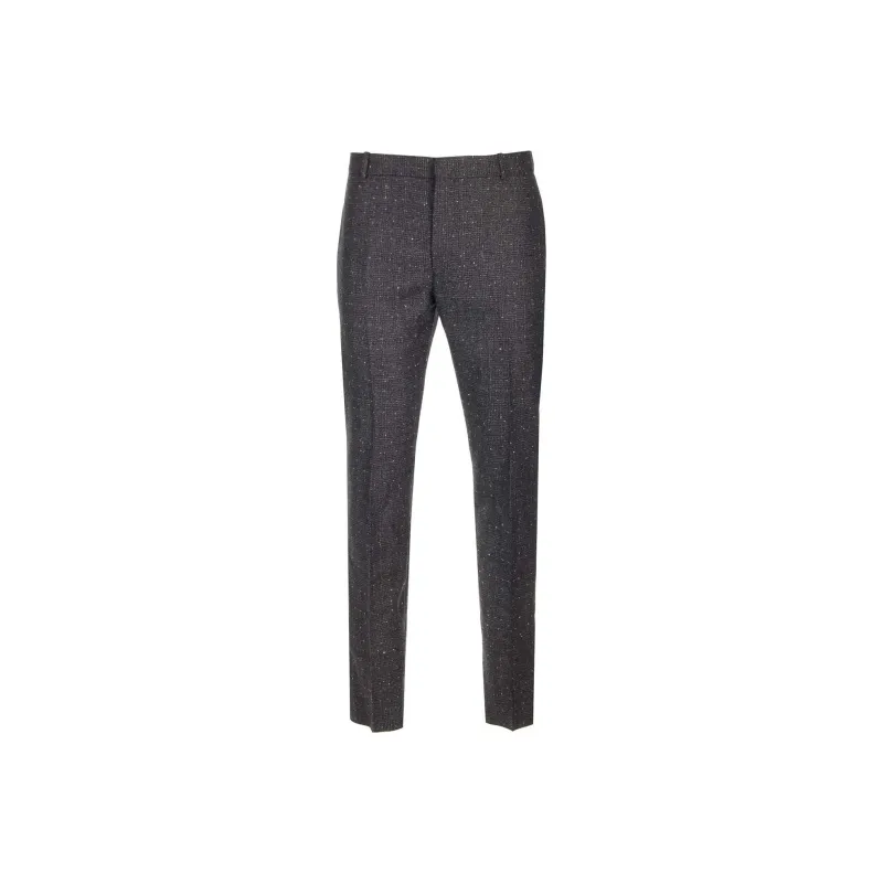 Alexander McQueen SS23 Casual Pants Men's Black-0