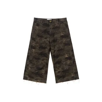SIMPLE PROJECT Casual Pants Unisex Camouflage