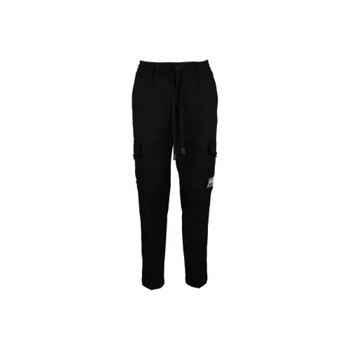 VERSACE JEANS COUTURE Logo Patch Drawstring Pants