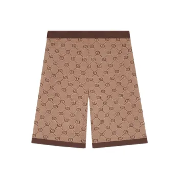 GUCCI Gg Jacquard Knit Shorts