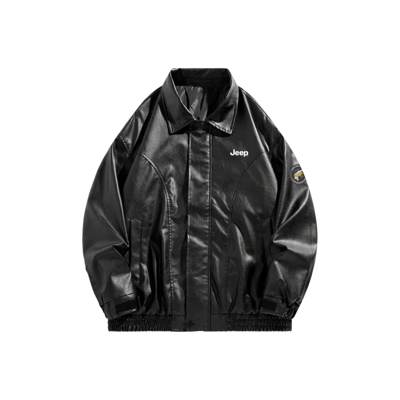 Jeep Leather Jackets Unisex-0