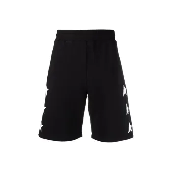 Golden Goose Star Printed Shorts