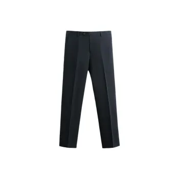 ZARA Suit Trousers Men Sea Blue