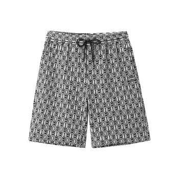 HLA Casual Pants Men Light Gray Pattern 40