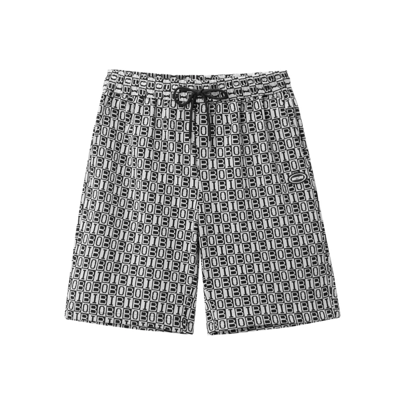 HLA Casual Pants Men Light Gray Pattern 40-0