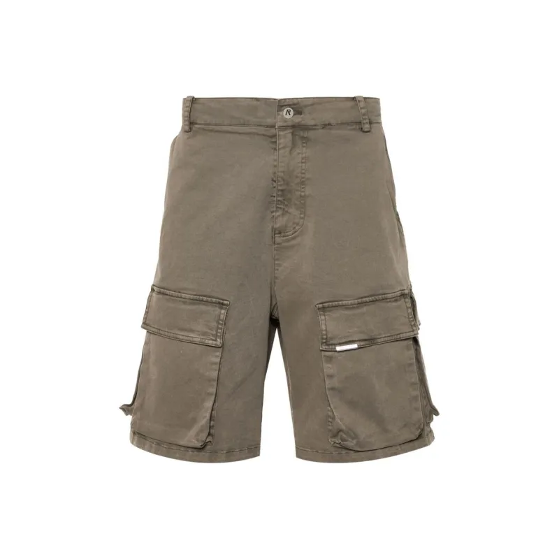 REPRESENT Washed Cargo Shorts-0
