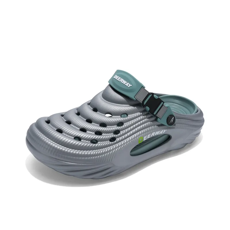 DEERWAY Clogs Men's Metallic Gray-2