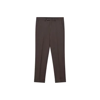 J.D.V Suit Trousers Men Brown