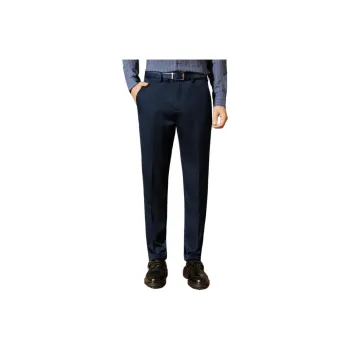 Yiwen Suit Trouser Men's Navy Blue