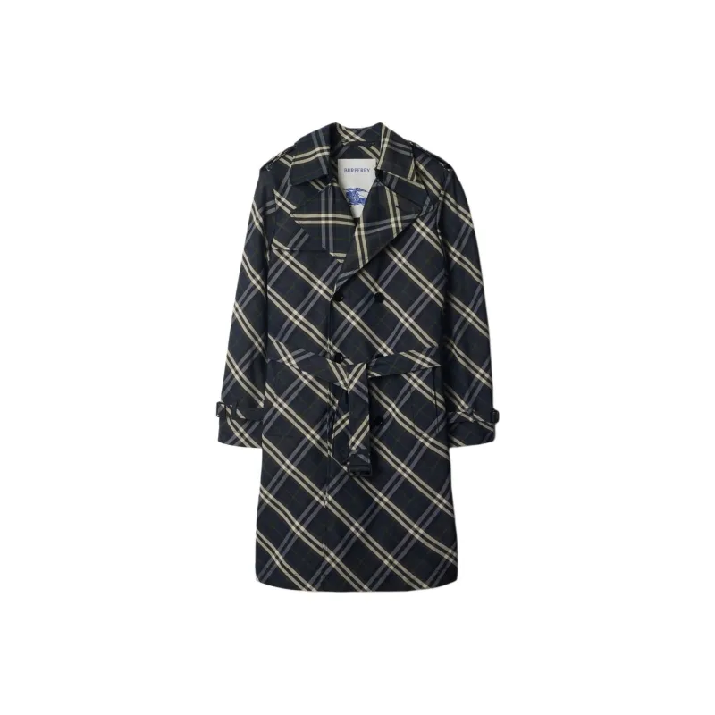 Burberry SS25 Trench Coat Men's Indigo-0