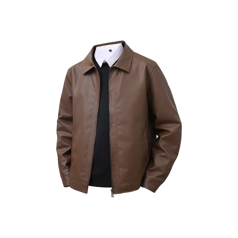 PIERRE CARDIN Leather Jacket Men's-2