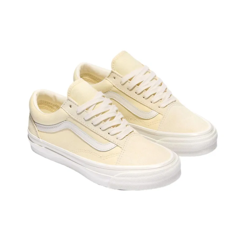 Vans MTE Old School Low Top Skateboard Shoes Unisex Light Yellow-1