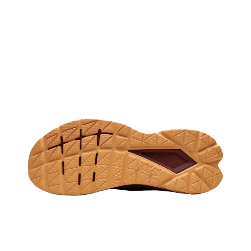 HOKA ONE ONE Mach 5 Anti Slip Wear Resistant Low Top Casual Running Shoes Men's Brown-3