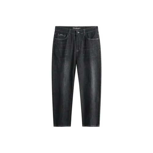 Dance With Wolves Jeans Men's Black Gray