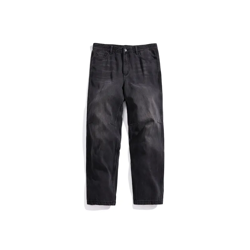 PEACEBIRD MEN Jeans Men Denim Dark Gray, Batch 1-0