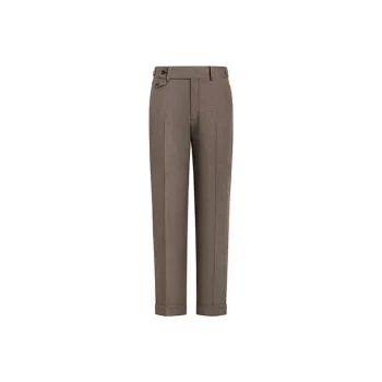 SKARO Suit Trousers Men Brown SKD591
