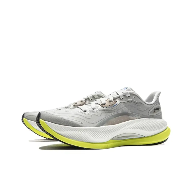 LiNing Yueying 4PRO Cushioning, Wear Resistant Low Top Casual Running Shoes Men's Calm Gray-2
