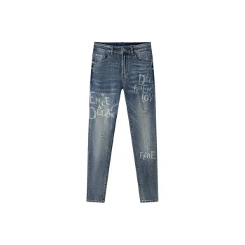 DEGAIA Jeans Men Denim Blue