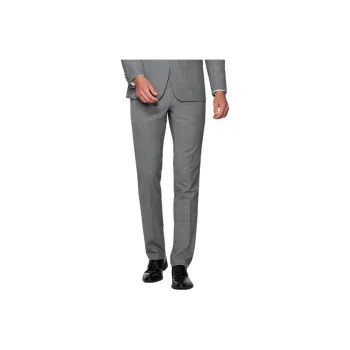 JODOLL Suit Trousers Men Gray