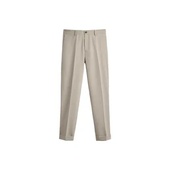 ZARA Suit Trousers Men Tan