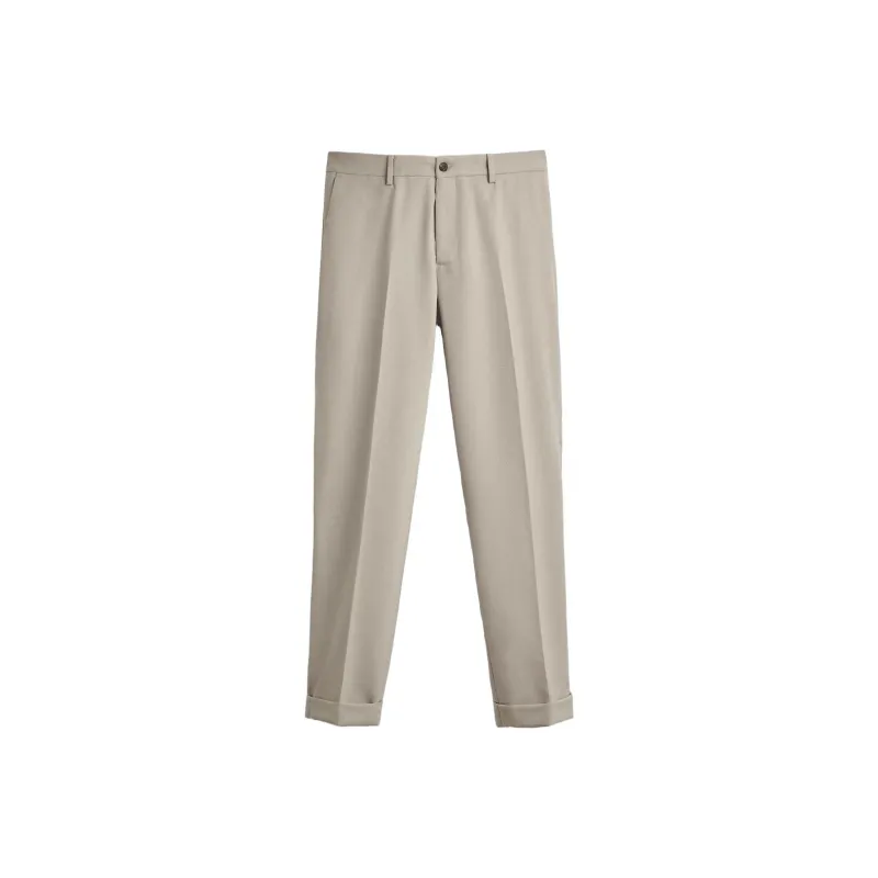 ZARA Suit Trousers Men Tan-0