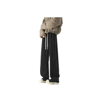 CELUCASN Casual Pants Unisex Steel Blue