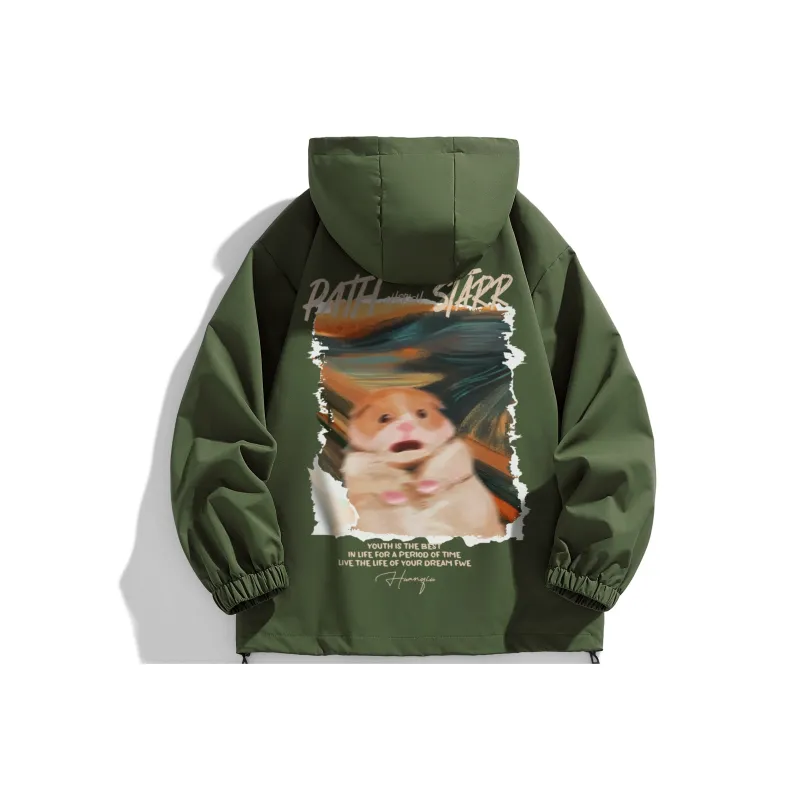 HUANQIU Jackets Unisex-14