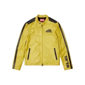 DIESEL Pop Leather Jacket