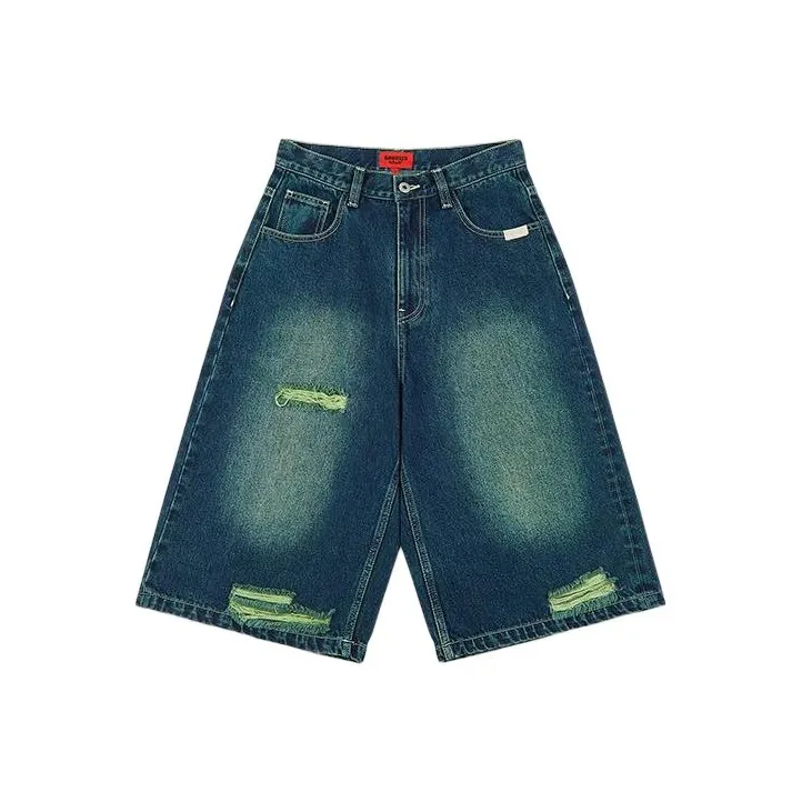 GOOD BAI SS24 Denim Shorts Unisex-0