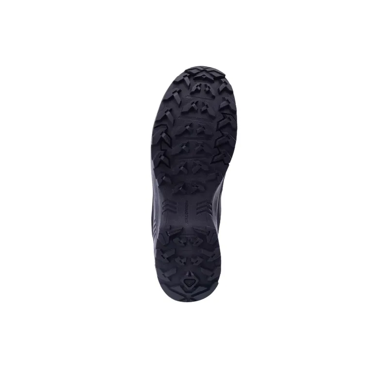 SALOMON Anti Slip Wear Resistant Low Top Hiking Shoes Men's Gray Black-3